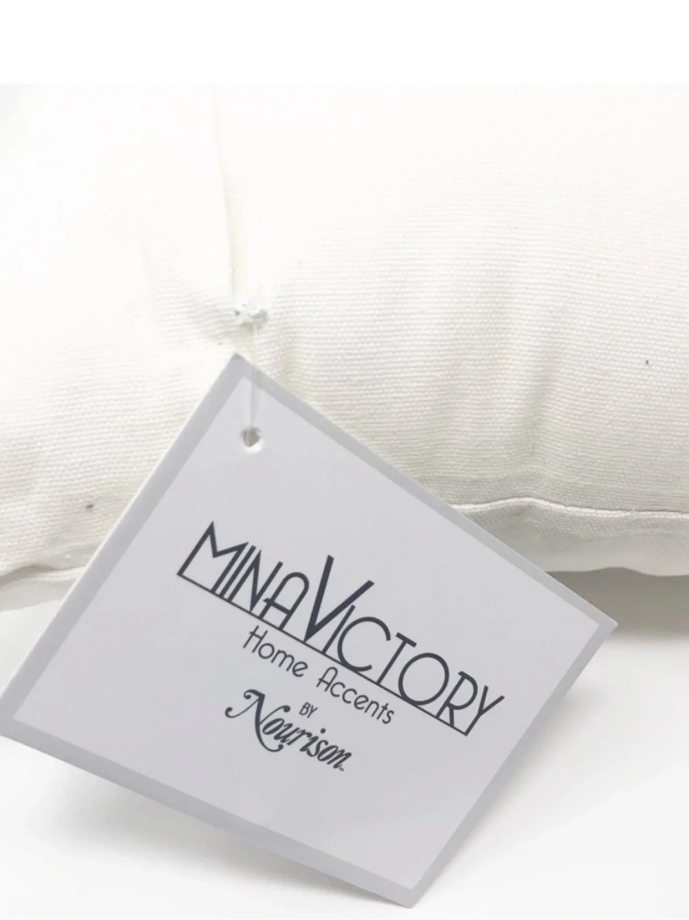 NWT Mrs. Always Right Rhinestone Accent Pillow White Wedding & Newlywed Décor
